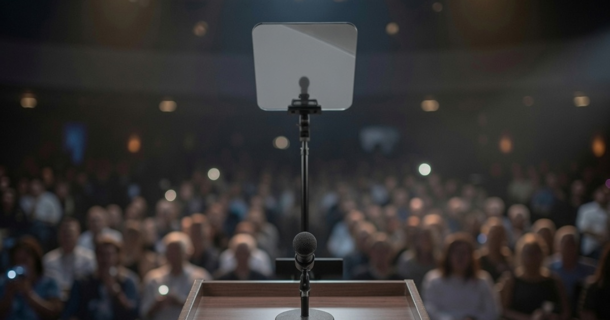 teleprompter presentation services